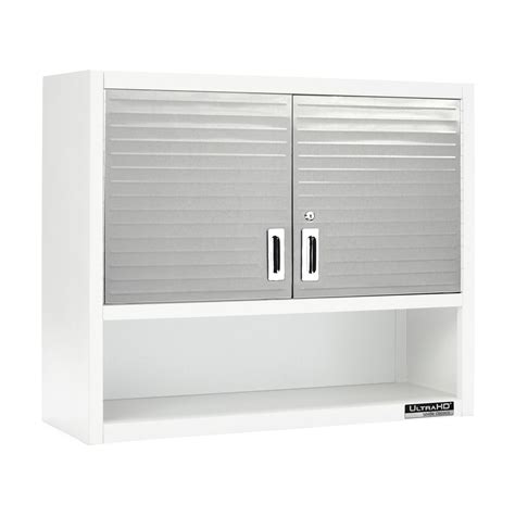 ultrahd steel wall cabinet w key lock|UltraHD® – Seville Classics.